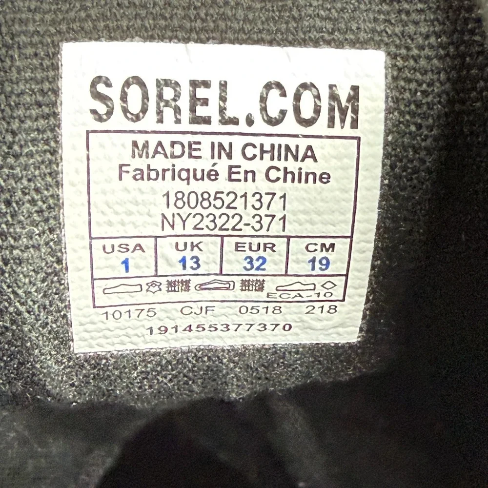 Sorel big girls
